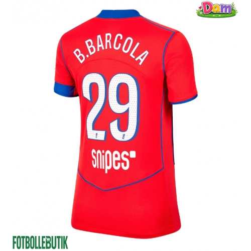 Paris Saint-Germain Bradley Barcola #29 Tredje Tröja Kvinnor 2025-26 Kortärmad